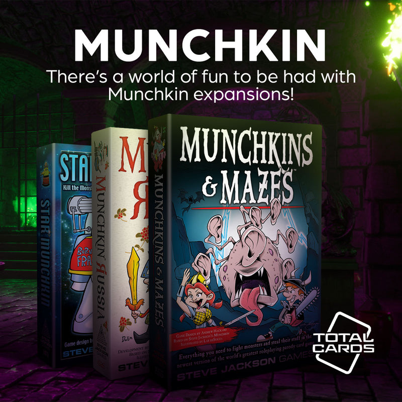 Head into the dungeon with Munchkin!