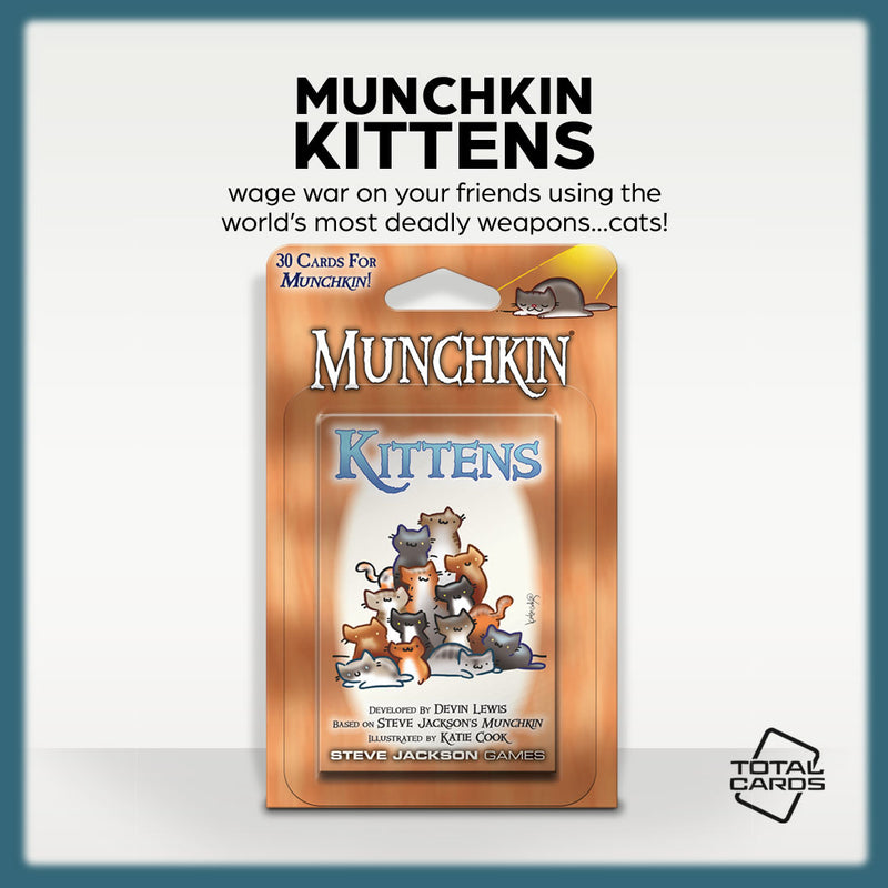 Bring a feline twist to your game of Munchkin!