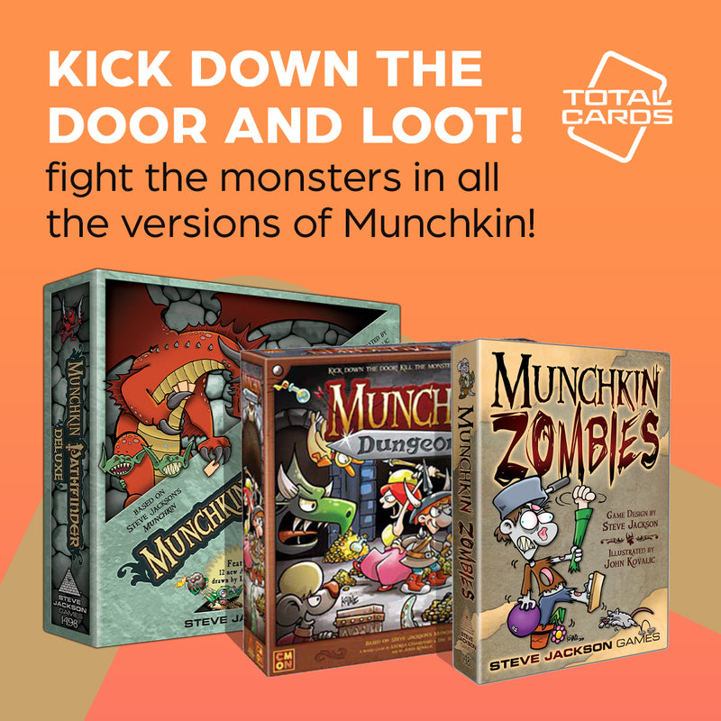 Kick down the door in Munchkin!