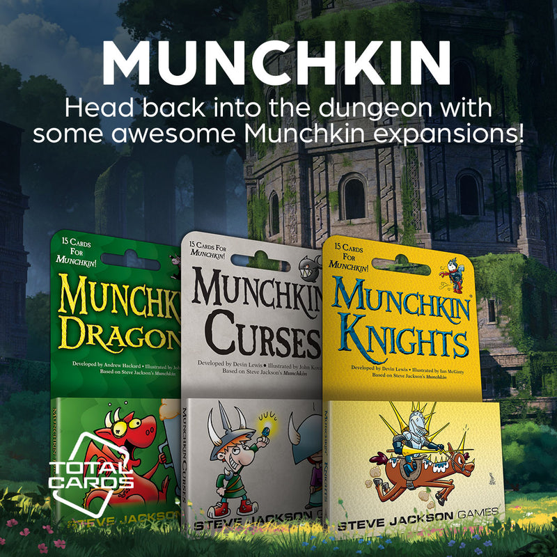 Return to the dungeon with Munchkin!