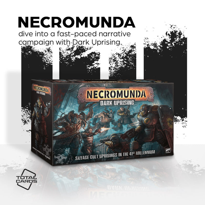 Start your skirmish collection with Necromunda Dark Uprising!