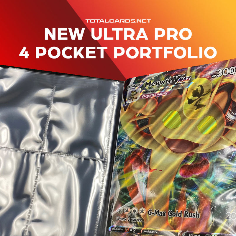 Ultra Pro Sword & Shield 4 4-Pocket Portfolios will have Jumbo Pocket Pages!!!