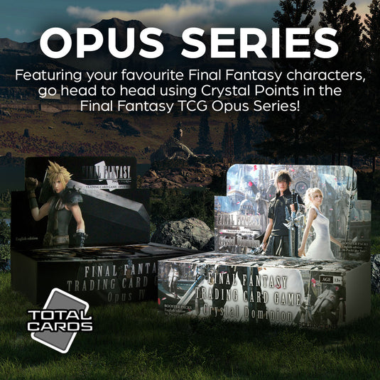 Bring Final Fantasy to your table with the OPUS series!