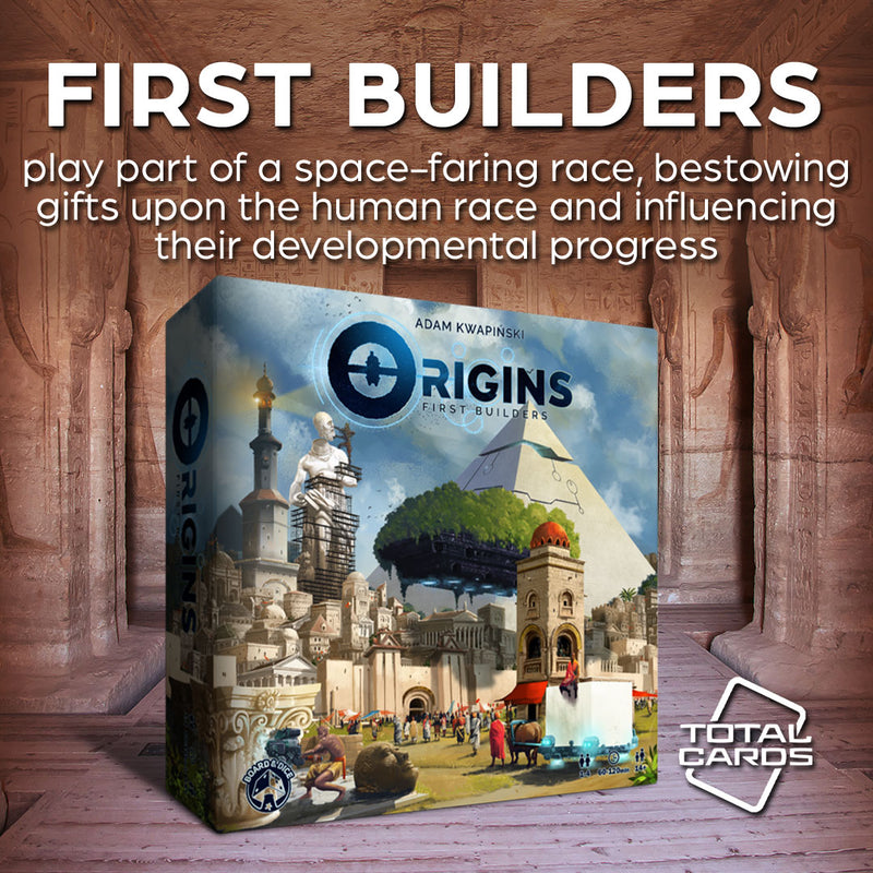 Leave your mark on history in Origins - First Builders!