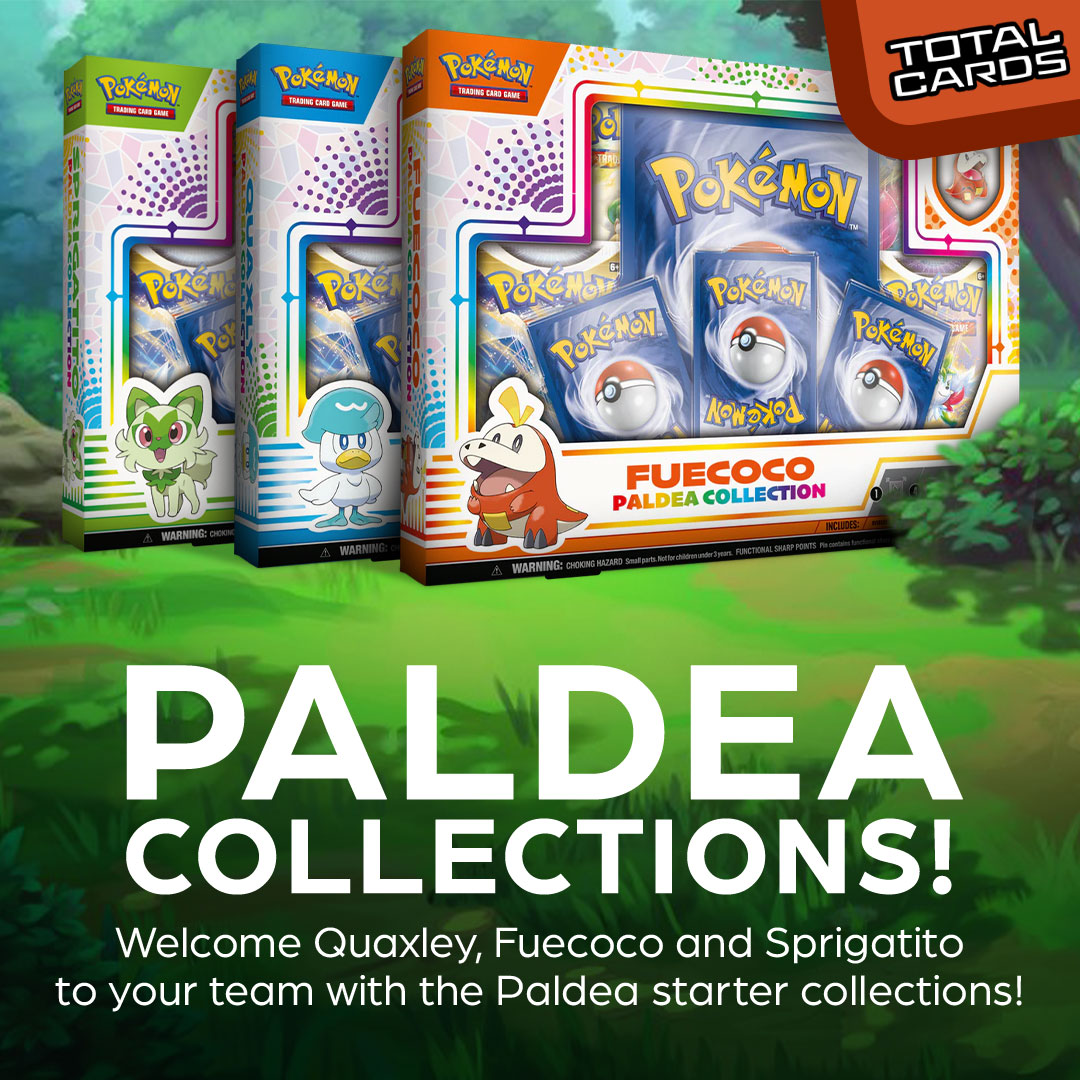 Paldea Types New Paldea Collections revealed!