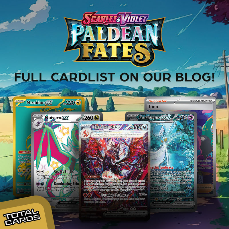 Check out the upcoming Paldean Fates Set List (SPOILERS!)