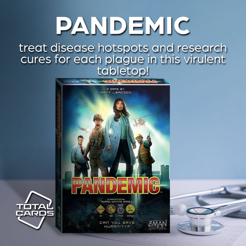 Save the world from a deadly outbreak in Pandemic!