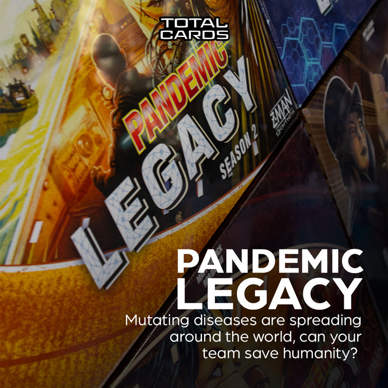 Work together to combat disease in Pandemic Legacy!