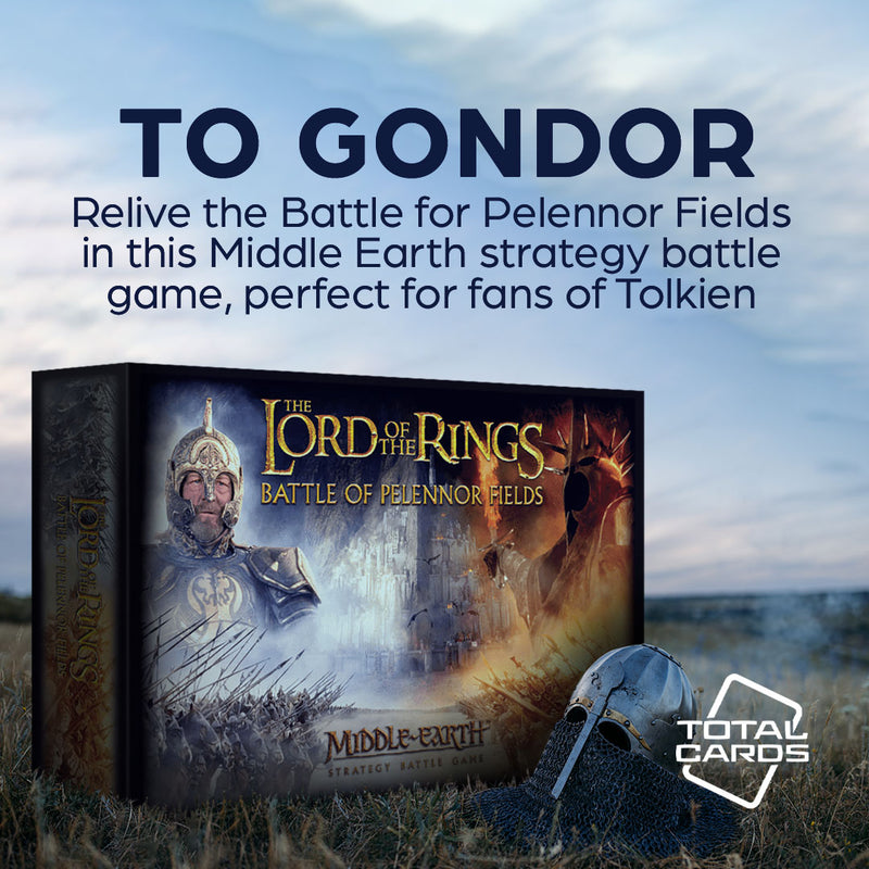 Participate in the Battle of Pelennor Fields with this LOTR miniatures game!