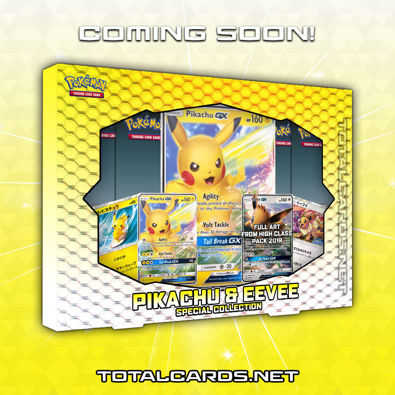 Pokemon Pikachu-GX & Eevee-GX Special Collection Announced