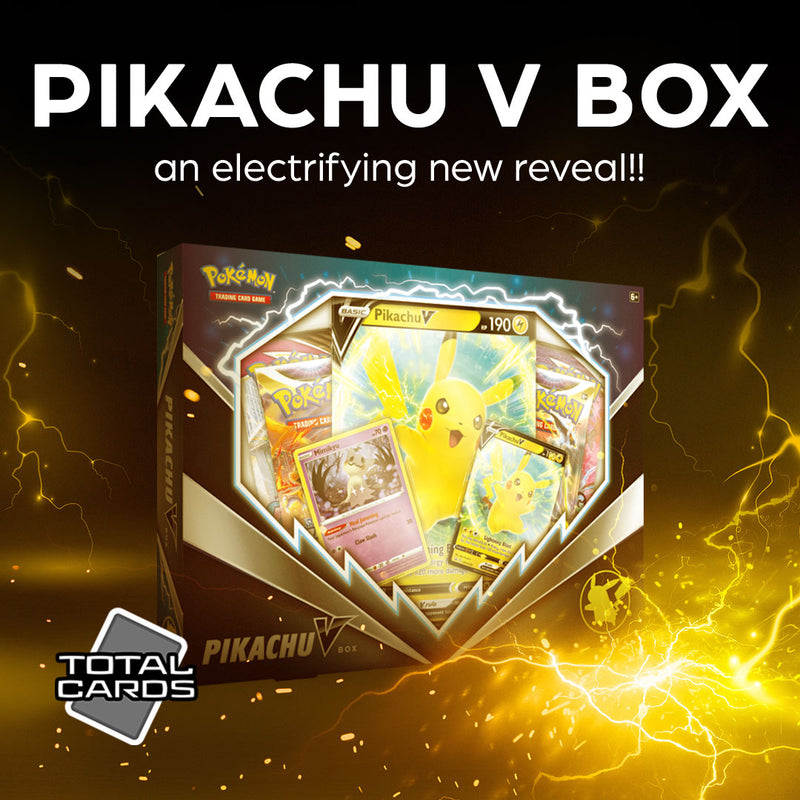 New Pikachu V Box revealed for March!