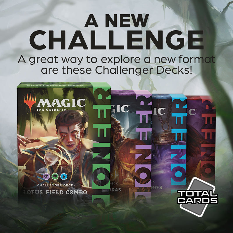 Play out of the box with competitive Challenger Decks!