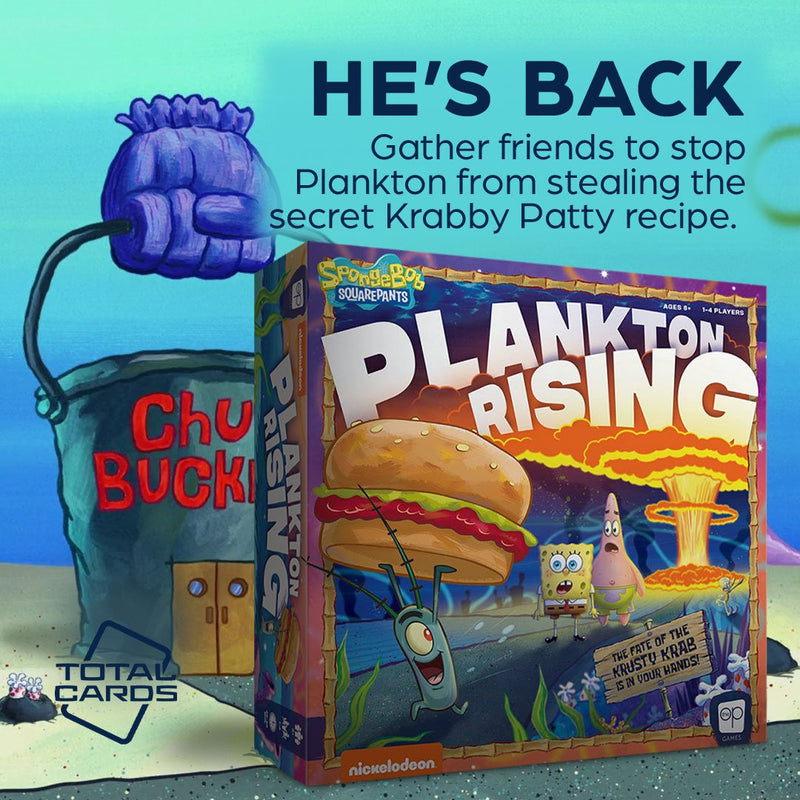 Protect the Krabby Patty Formula in SpongeBob SquarePants: Plankton Rising!