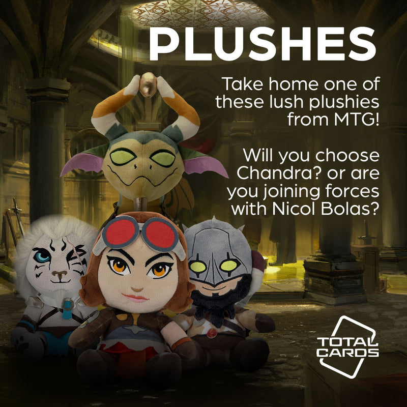 Celebrate your love of Magic the Gathering with adorable plushes!