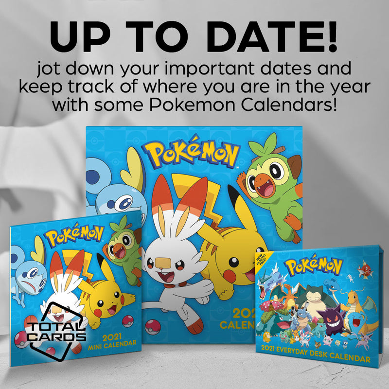 Keep your life organised with these epic Pokemon calendars!