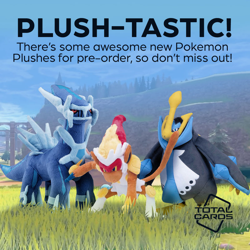 Gotta catch 'em all with these fun Pokemon Plushes!