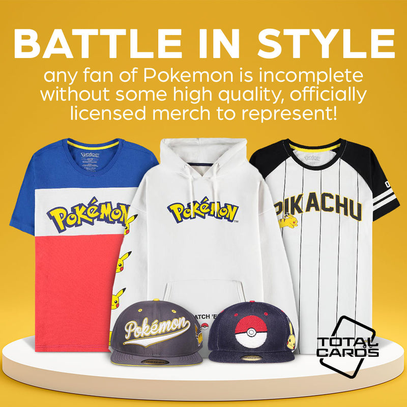 Become a Pokemon champion with this epic clothing!