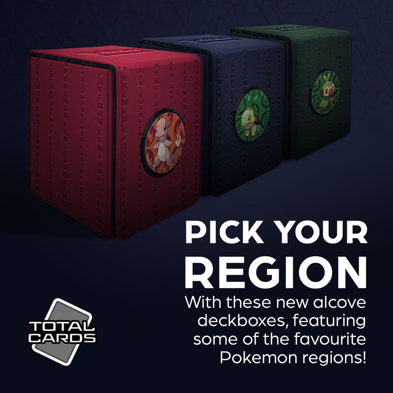 Pokemon Alcove click Deck Boxes available to pre-order!