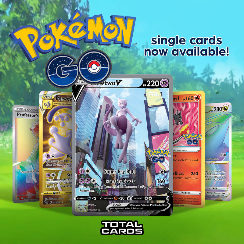 Pokemon GO single cards now available!