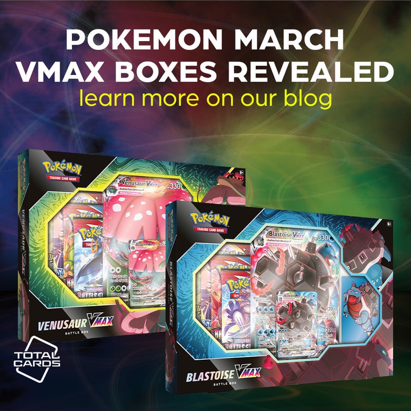 Pokemon March VMAX Boxes have been Revealed!!!