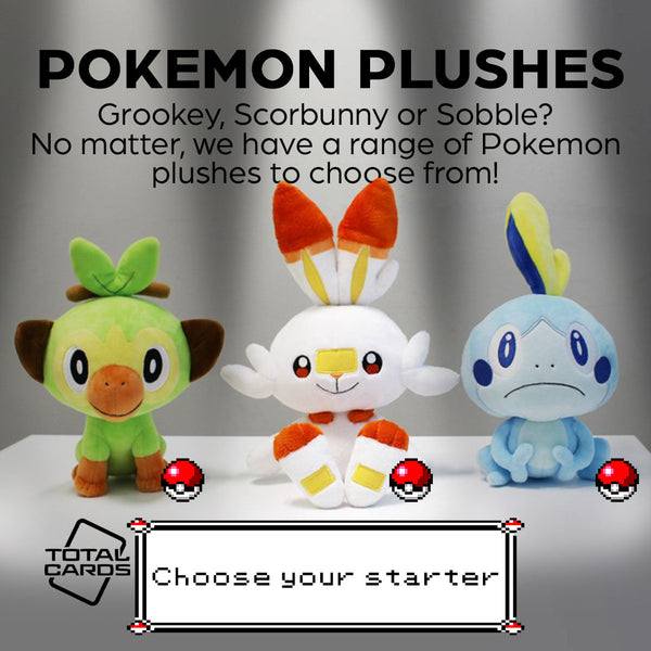 Grab an adorable Pokemon Plush!