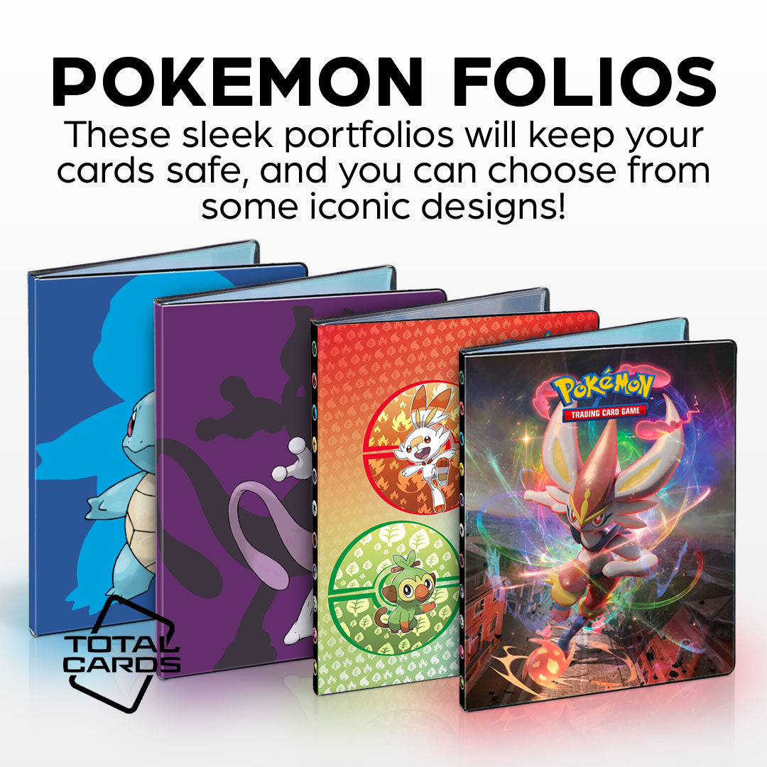 Protect your cards with epic Pokemon portfolios from Ultra Pro!