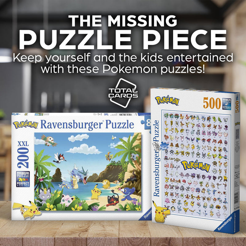 Grab yourself some awesome Pokemon puzzles!