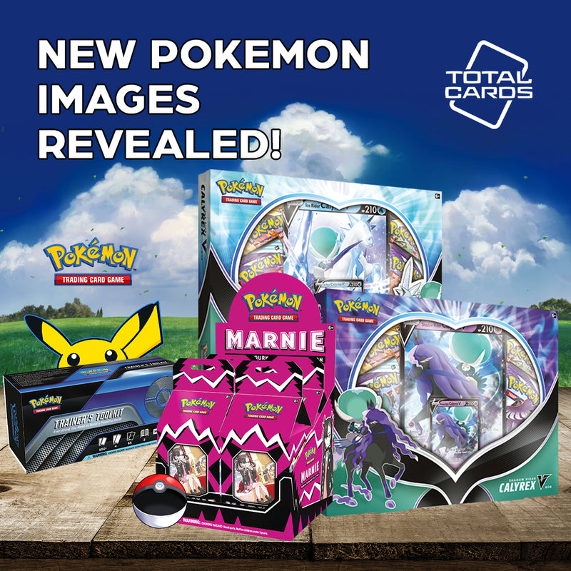 Marnie Tournament Collection, Calyrex V Boxes & 2021 Trainers Toolkit Revealed