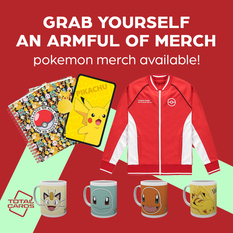 Grab Yourself an Armful of Pokemon Merchandise!