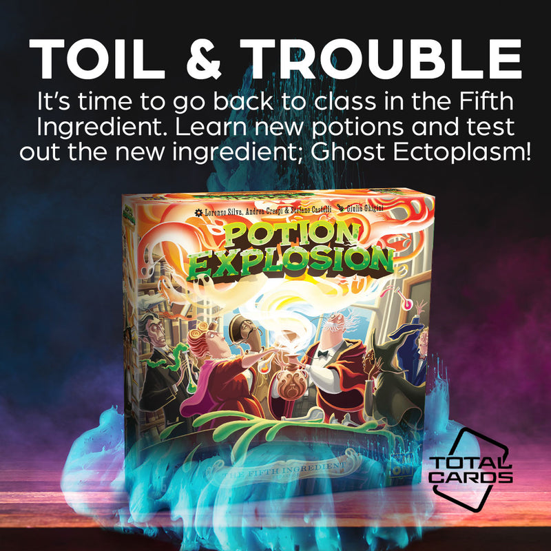 Step up your alchemical game with the Fifth Ingredient expansion for Potion Explosion!