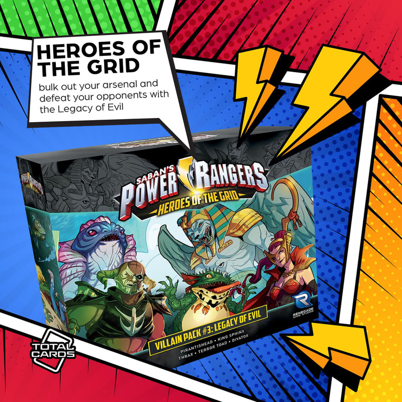 Bring more villains to Heroes of the Grid with these awesome expansions!