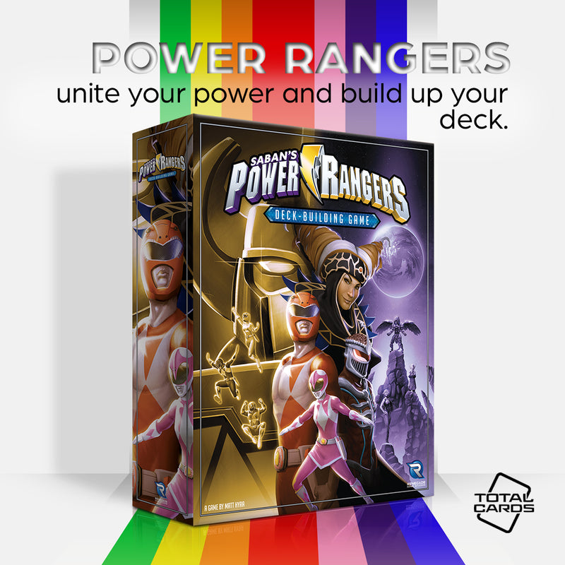 Power up with the Power Rangers Deck Building Game!