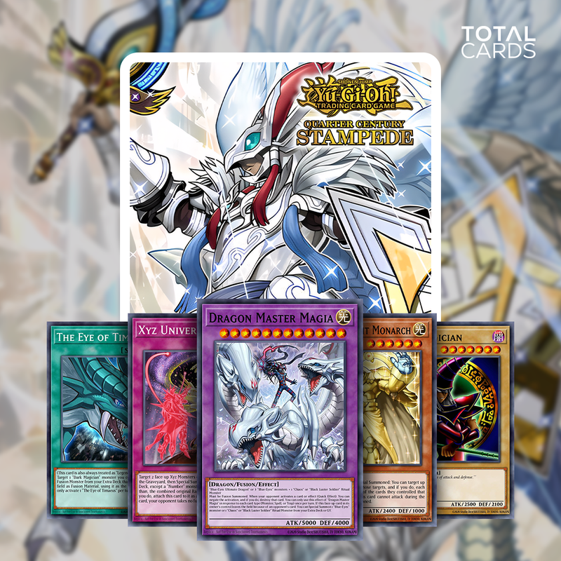 YuGiOh Quarter Century Stampede Set List YuGiOh Quarter Century Stampede Set List