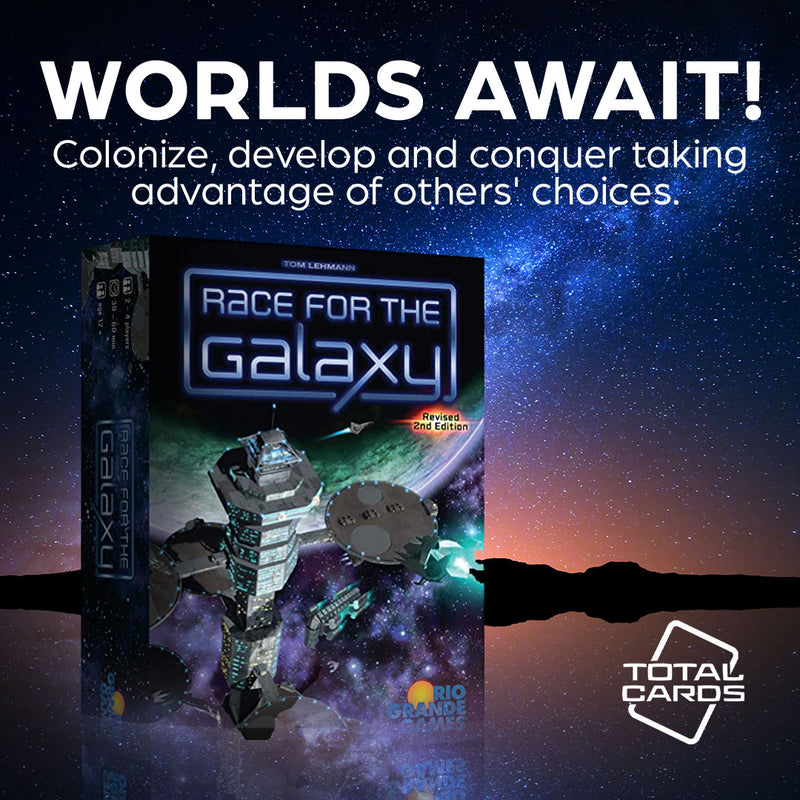 Conquer space in Race for the Galaxy!