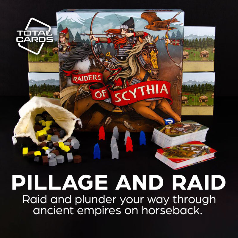 Ride down your enemies in Raiders of Scythia!