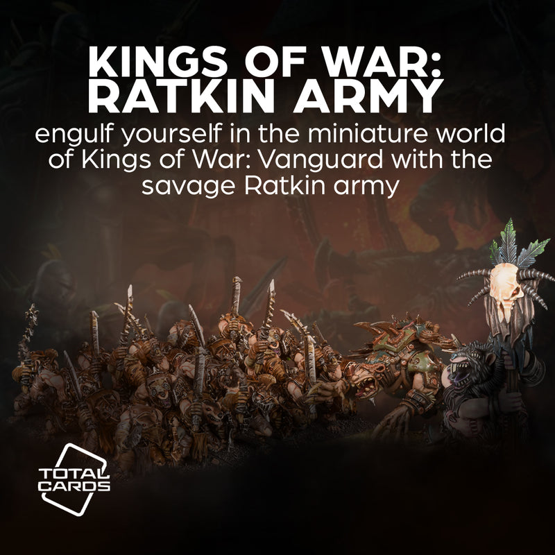 Participate in a brutal conflict in Kings of War!