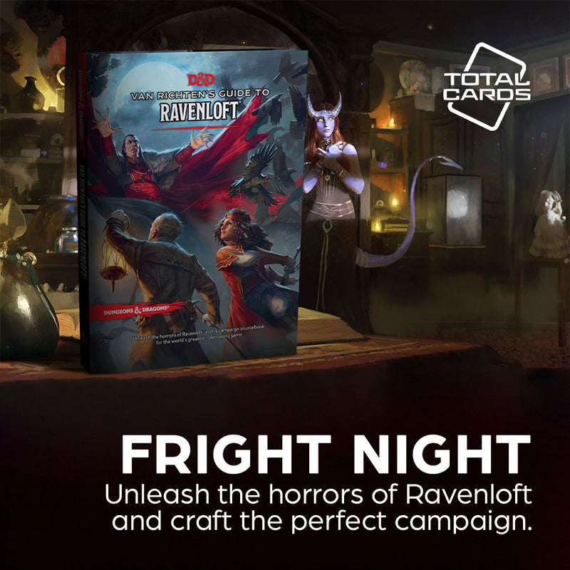 Experience horror with Van Richten's Guide to Ravenloft!