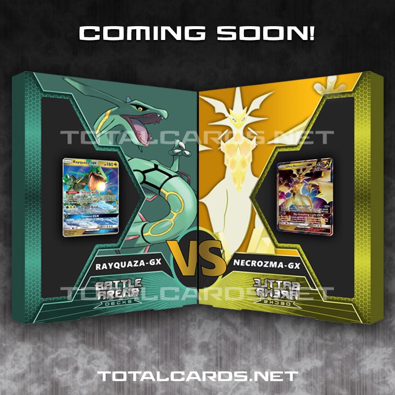 Pokemon Rayquaza-GX & Necrozma-GX Battle Decks areNow Available