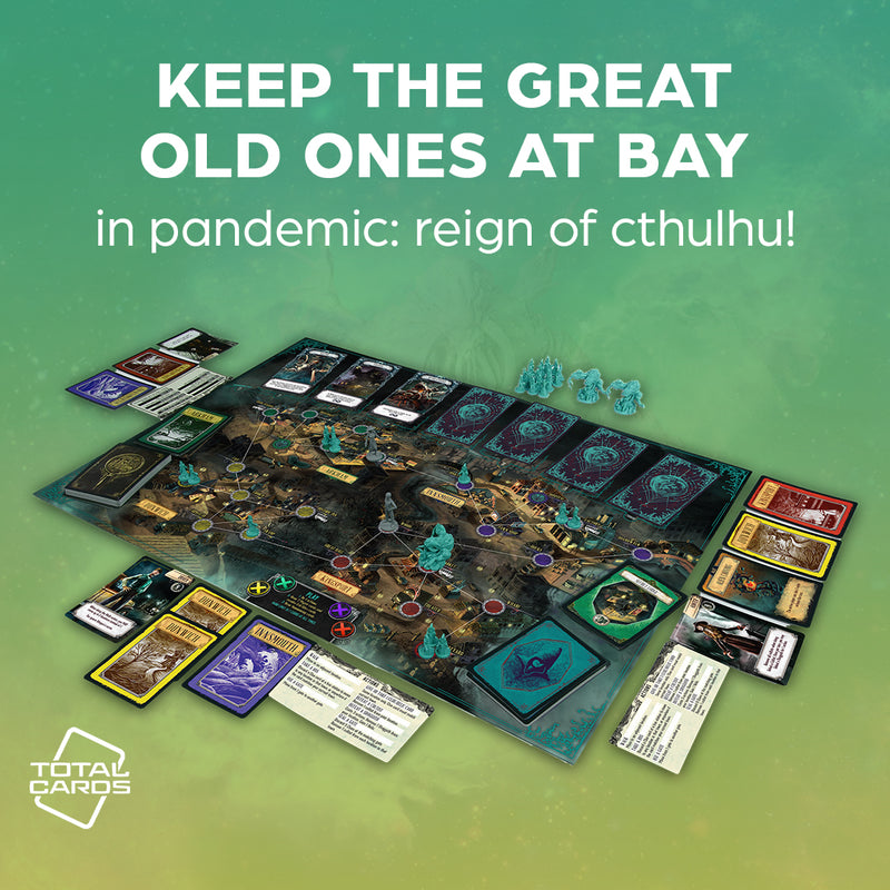 Keep the Old Ones at bay in Pandemic: Reign of Cthulhu!