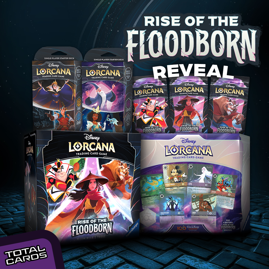 Newest Lorcana Set, Rise of the Floodborn, just announced!