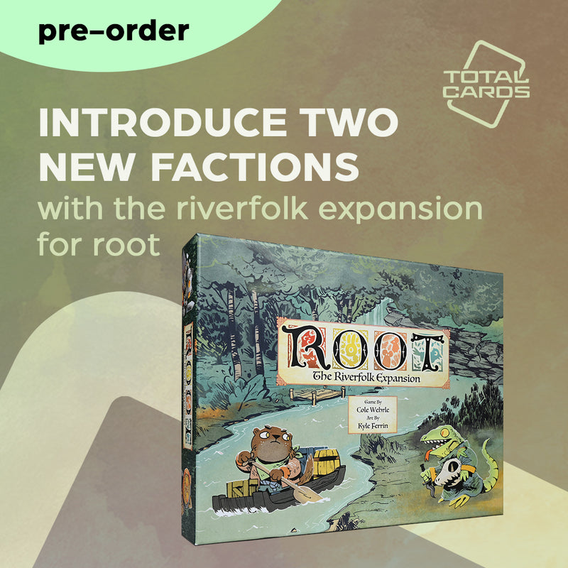 A new faction arrives in Root with the Riverfolk Expansion!