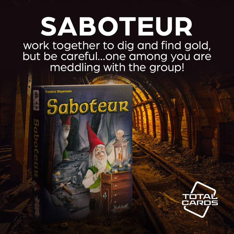 Who will turn traitor in Saboteur?