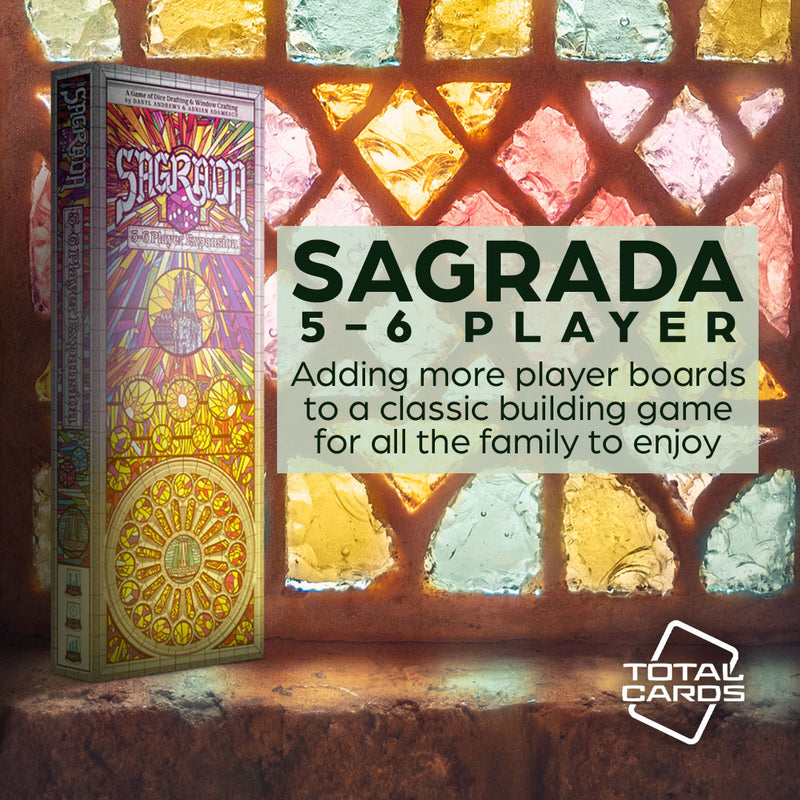 Multiply your fun with an expansion for Sagrada!