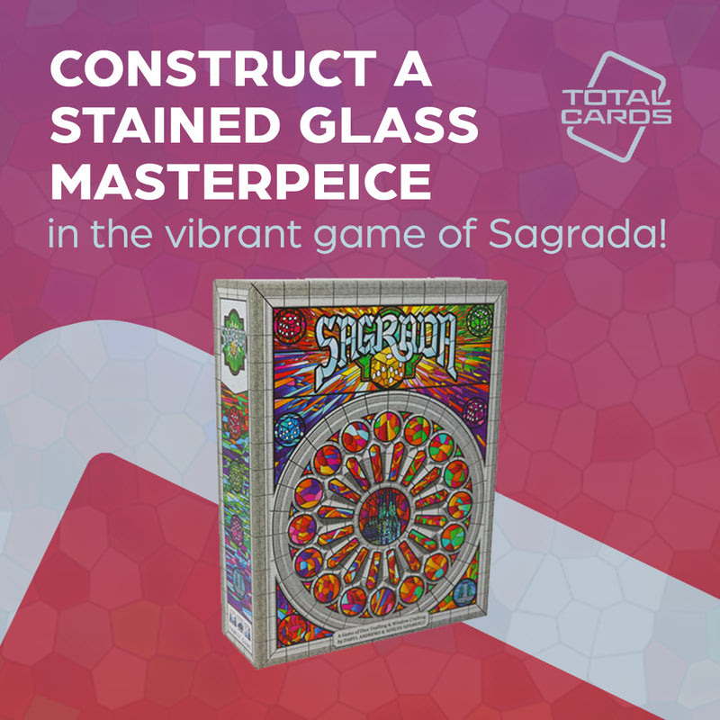 Construct a stained glass masterpiece in Sagrada!