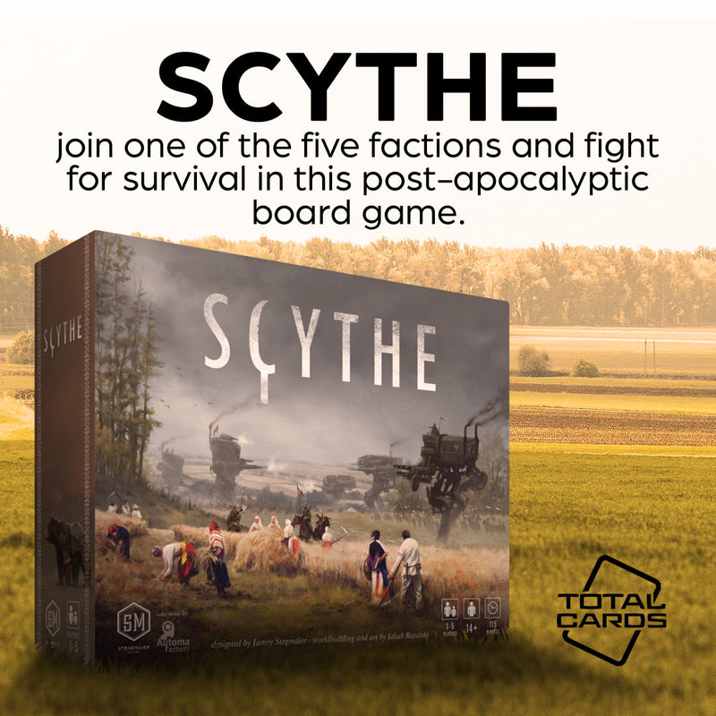 Head to the alternate 1920s in the game of Scythe!
