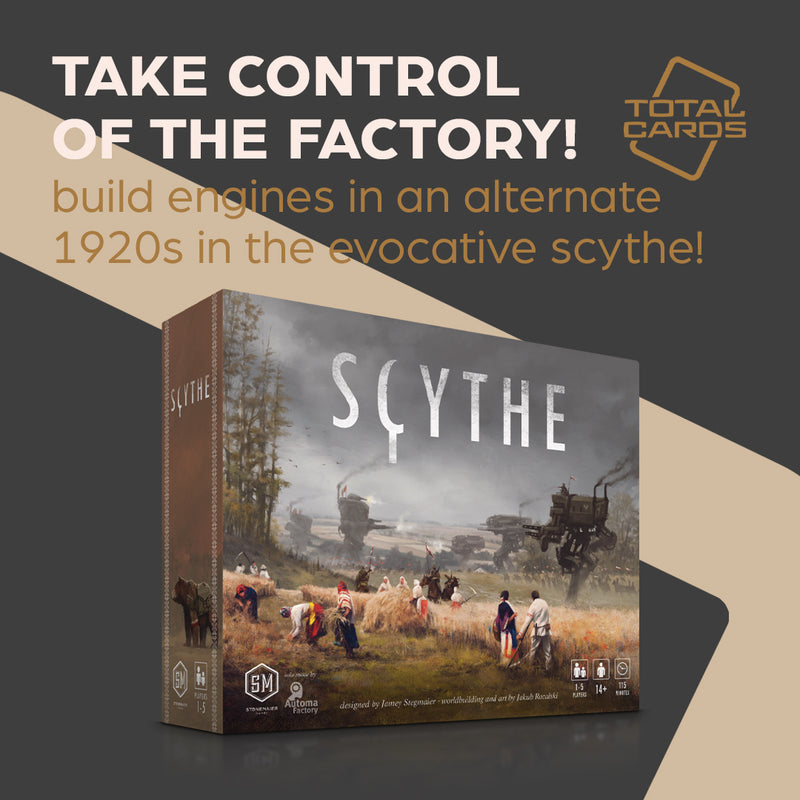 Fight for control of Factory in Scythe!