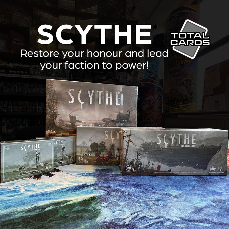 Fight a bloody war in the game of Scythe!!