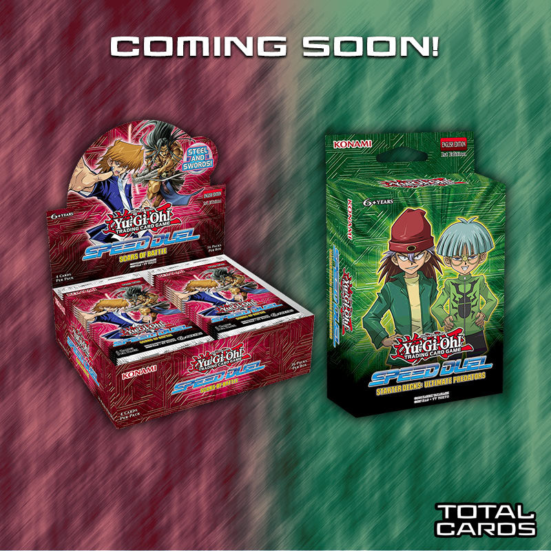 Yu-Gi-Oh Speed Duels Booster Box & Starter Deck Available to Pre-Order Now!!!