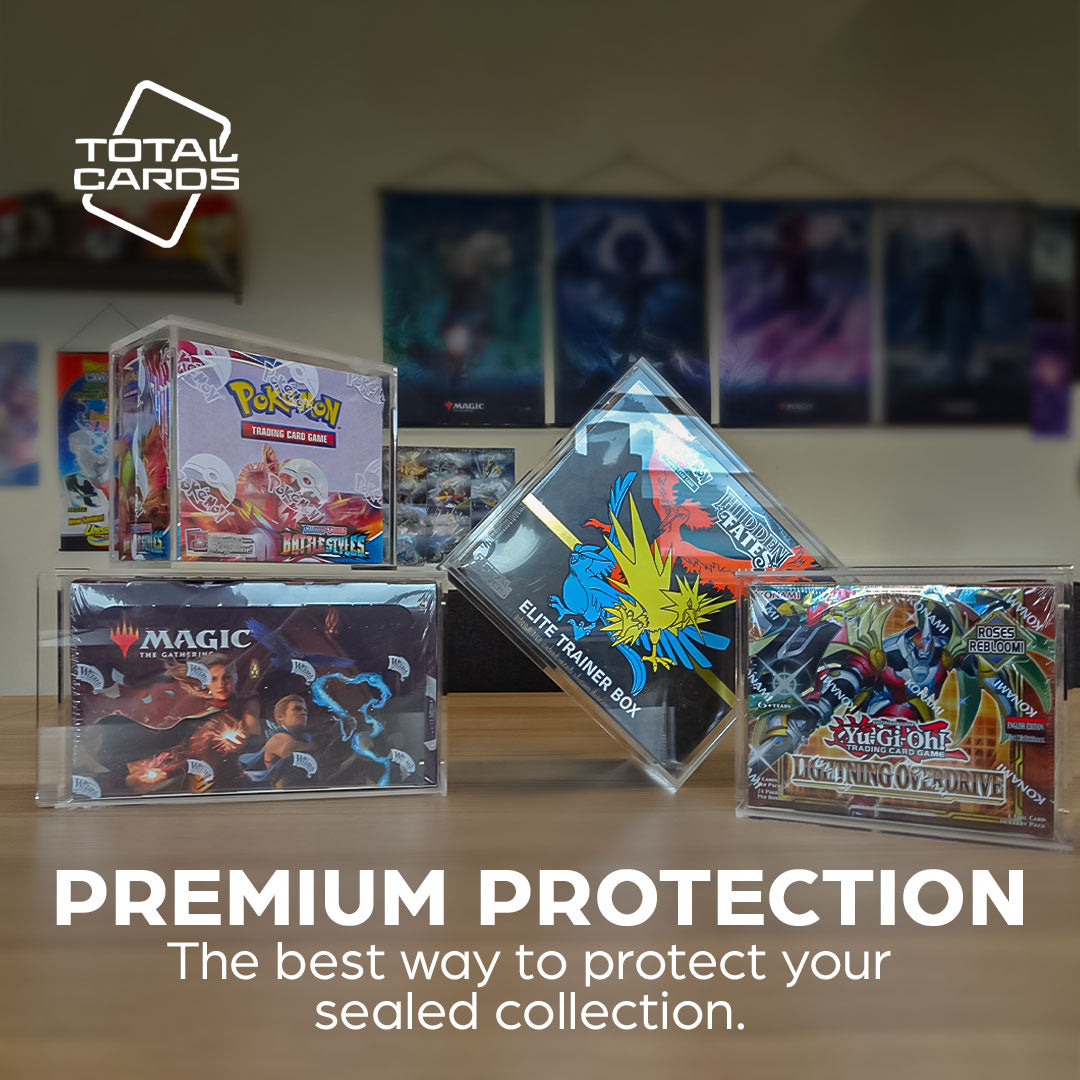 Take protection to the next level with Total Cards display boxes!