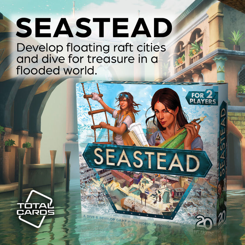 Live in a waterborne city in Seastead!